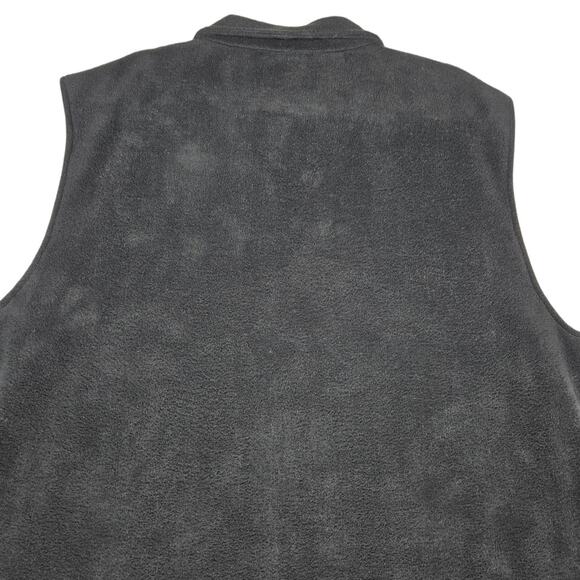 Woolrich Fleece Vest Mens 2XL Black Outdoor Core Zip Front Warm Winter Layer - Picture 10 of 12